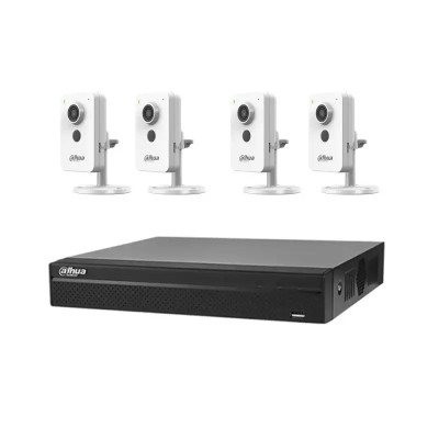 Комплект IP-видеонаблюдения Dahua KIT-DH121 Белый (14214)