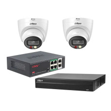 Комплект IP-видеонаблюдения Dahua KIT-DH116 Белый (14215)