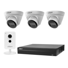 Комплект IP-видеонаблюдения Dahua KIT-DH118 Белый (14216)