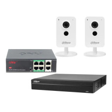 Комплект IP-видеонаблюдения Dahua KIT-DH114 Белый (14220)