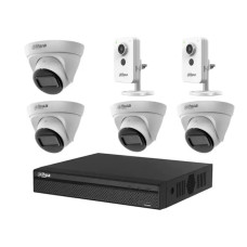 Комплект IP-видеонаблюдения Dahua KIT-DH188 Белый (14235)