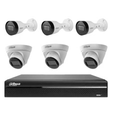 Вуличний комплект IP-відеоспостереження Dahua KIT-DH178 Білий (14238)