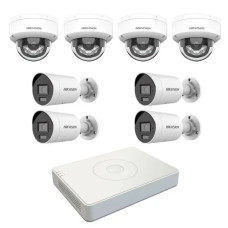 Комплект IP-видеонаблюдения Hikvision KIT-DS0243 Белый (14241)