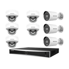 Комплект IP-видеонаблюдения Hikvision KIT-DS0241 Белый (14243)