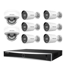 Комплект IP-видеонаблюдения Hikvision KIT-DS0240 Белый (14244)