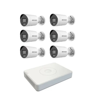 Комплект IP-видеонаблюдения Hikvision KIT-DS0237 Белый (14246)