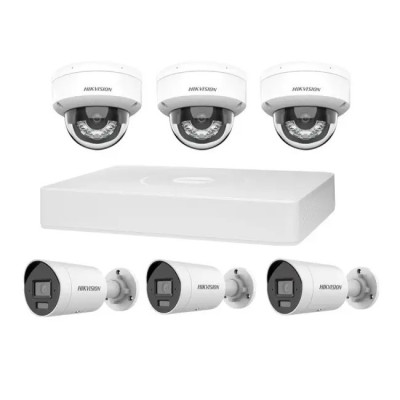 Комплект IP-видеонаблюдения Hikvision KIT-DS0236 Белый (14247)