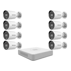 Комплект IP-відеоспостереження Hikvision KIT-DS0232 Білий (14250)