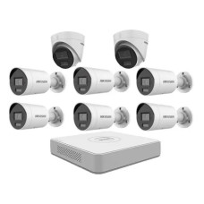 Комплект IP-відеоспостереження Hikvision KIT-DS0228 Білий (14254)