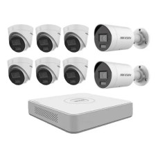 Комплект IP-відеоспостереження Hikvision KIT-DS0227 Білий (14255)