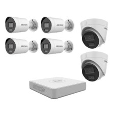 Комплект IP-відеоспостереження Hikvision KIT-DS0223 Білий (14257)