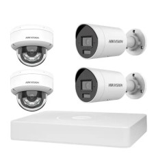 Комплект IP-видеонаблюдения Hikvision KIT-DS0166 Белый (14262)