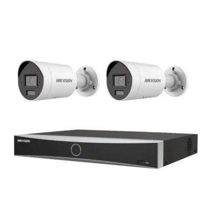 Комплект IP-видеонаблюдения Hikvision KIT-DS0162 Белый (14263)
