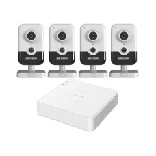 Комплект IP-відеоспостереження Hikvision KIT-DS0147 Білий (14268)