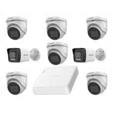 Комплект TurboHD відеоспостереження Hikvision KIT-DS0267 Білий (14133)