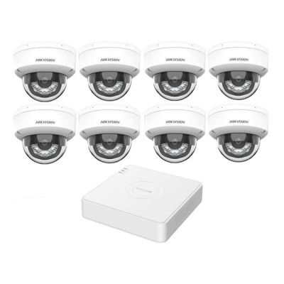 Комплект IP-видеонаблюдения Hikvision KIT-DS0233 Белый (14147)