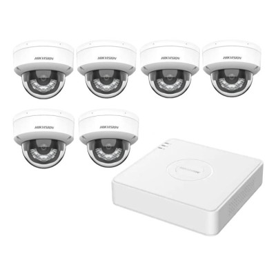Комплект IP-відеоспостереження Hikvision KIT-DS0226 Білий (14148)