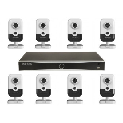 Комплект IP-відеоспостереження Hikvision KIT-DS0220 Білий (14149)