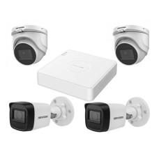 Комплект TurboHD відеоспостереження Hikvision KIT-DS0208 Білий (14152)