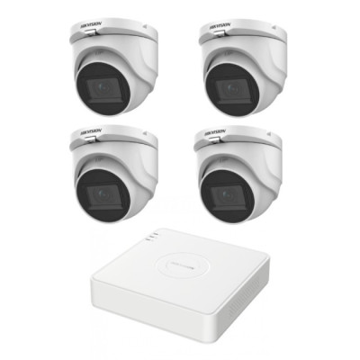 Комплект TurboHD відеоспостереження Hikvision KIT-DS0195 Білий (14160)