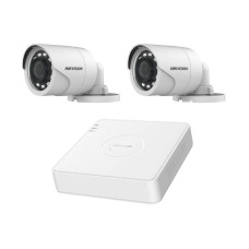 Комплект TurboHD відеоспостереження Hikvision KIT-DS0177 Білий (14166)