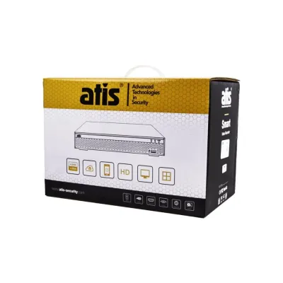 Комплект видеонаблюдения Atis kit 4 int Белый (14025) Комплект видеонаблюдения Atis kit 4 int Белый (14025)