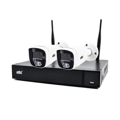 Комплект видеонаблюдения Atis WF 2 kit Белый (14026)