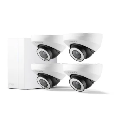 Комплект IP-видеонаблюдения CYVIO POE Dome 4Kit 8MP N2814D Белый (14042)