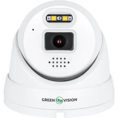 Комплект IP-видеонаблюдения GreenVision GV-IP-K-W101/2 5MP Ultra AI на 2 камеры Белый (14276) Комплект IP-видеонаблюдения GreenVision GV-IP-K-W101/2 5MP Ultra AI на 2 камеры Белый (14276)