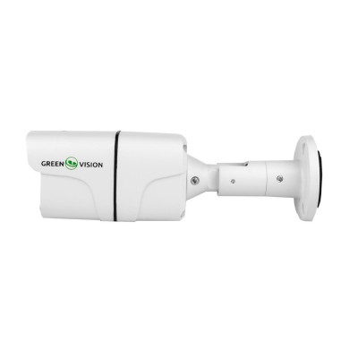 Комплект IP-відеоспостереження GreenVision GV-IP-K-W97/2 4MP на 2 камери Білий (14280)