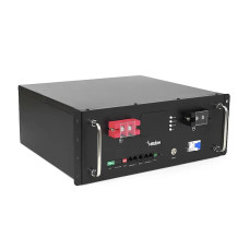 Літій-залізо-фосфатний акумулятор Merlion LiFePO4 51.2V 50AH for Solar Black (14417)