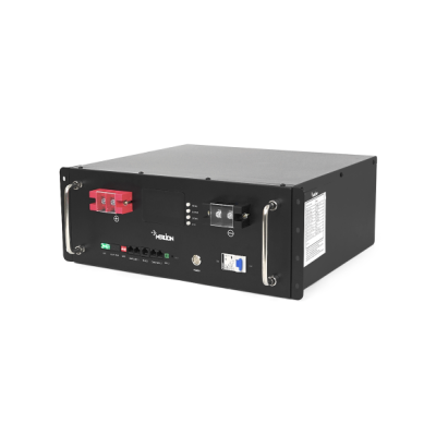 Литий-железо-фосфатный аккумулятор Merlion LiFePO4 51.2V 50AH for Solar Black (14417) Литий-железо-фосфатный аккумулятор Merlion LiFePO4 51.2V 50AH for Solar Black (14417)