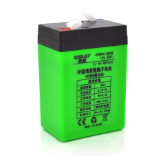 Акумуляторна батарея літієва QiSuo 6V 8Ah Li-ion 18650 Green (14425)