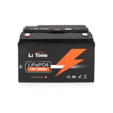 Акумуляторна батарея LiTime LiFePO4 12.8V 100Ah 1280Wh Black (14439)