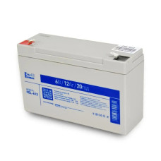 Акумулятор гелевий Full Energy FEL-612 6V 12Аh Grey (14449)