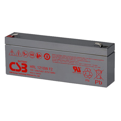 Аккумуляторная батарея CSB HRL1210WF2FR 12V 2.3Ah Grey (14328)