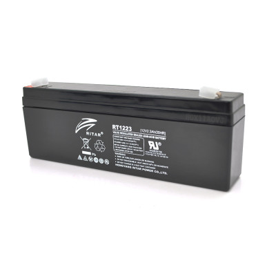Аккумуляторная батарея AGM Ritar RT1223 Black Case 12V 2.3Ah (14345)
