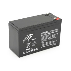 Аккумуляторная батарея AGM Ritar RT1280 Black Case 12V 8Ah (14350)