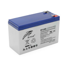 Аккумуляторная батарея AGM Ritar RT1280 Gray Case 12V 8Ah (14351)