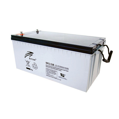 Акумуляторна батарея AGM Ritar RA12-200 Gray Case 12V 200Ah (14361)
