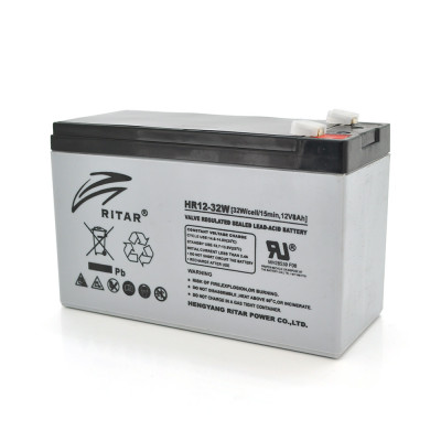 Аккумуляторная батарея AGM Ritar HR1232W Gray Case 12V 8Ah (14364)