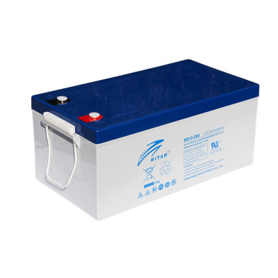 Аккумуляторная батарея GEL Ritar DG12-260 Gray Case 12V 260Ah (14381)