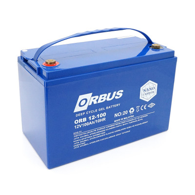 Акумуляторна батарея ORBUS CG12100 GEL 12V 100 Ah Blue (14382)