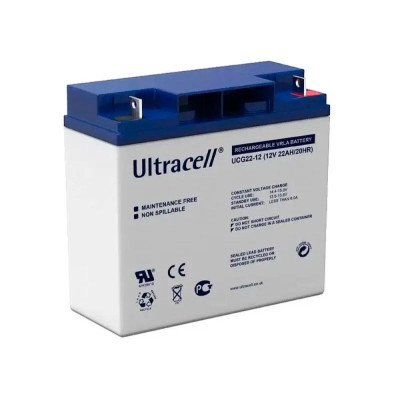 Акумуляторна батарея Ultracell UCG20-12 GEL 12V 20 Ah White (14390)
