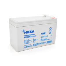 Акумуляторна батарея Merlion AGM GP1280F2 12 V 8.0 Ah White (14286)