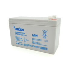 Акумуляторна батарея Merlion AGM GP1295F2 12 V 9.5 Ah White (14288)
