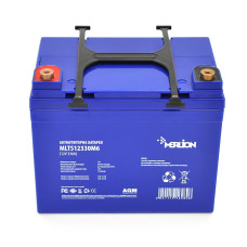 Акумуляторна батарея Merlion EURO AGM MLTS12330M6 12 V 33 Ah Blue (14292)