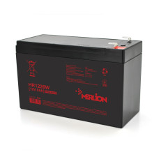 Акумуляторна батарея Merlion HR1226W 12V 8Ah Black (14296)