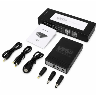 Безперебійник для роутера WGP Mini 103 7800mAh 1202A Чорний (hub_kyed6b)