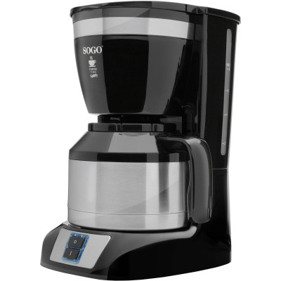 Кавоварка крапельна Sogo SS-5660 Black (586894807)
